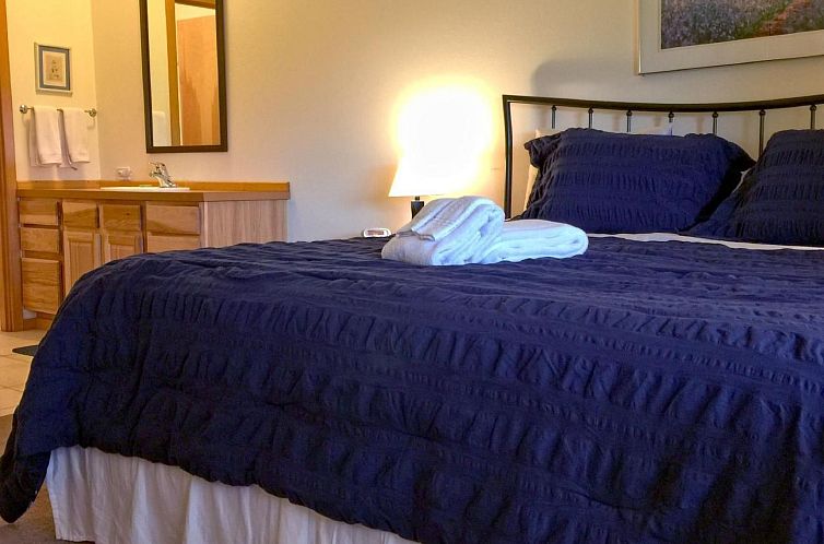 Vakantiehuis Riverside Cabin mit Whirlpool und haustierfreun