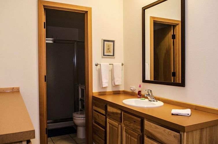 Vakantiehuis Riverside Cabin mit Whirlpool und haustierfreun