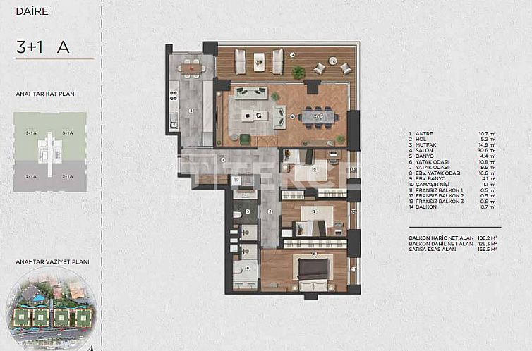 Appartement in Üsküdar