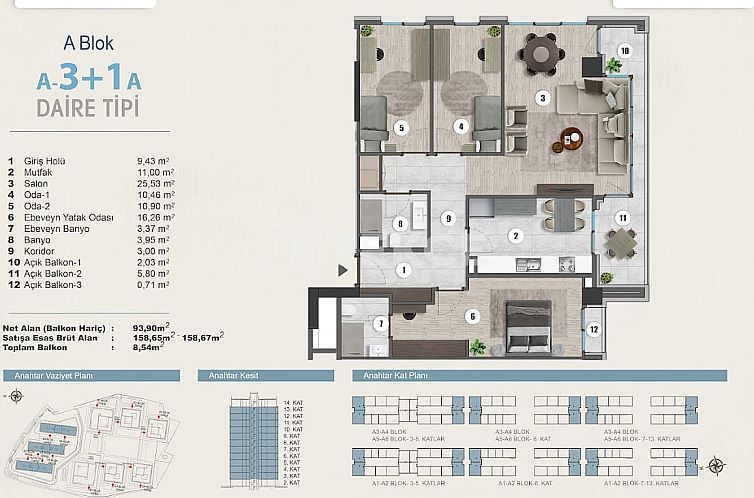 Appartement in Kartal