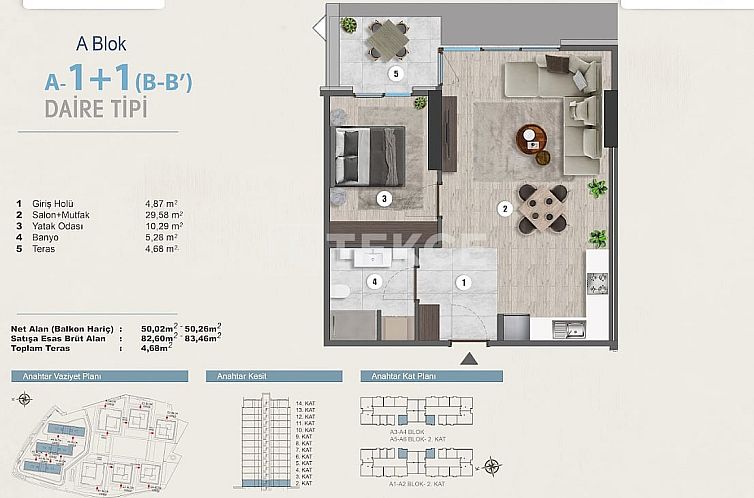 Appartement in Kartal
