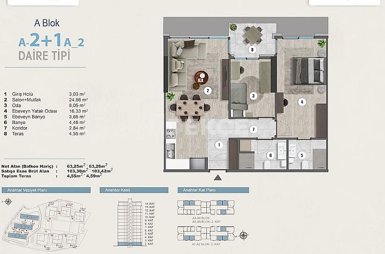Appartement in Kartal