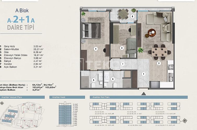 Appartement in Kartal