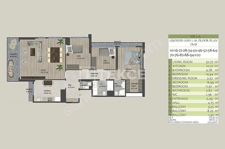 Appartement in Kartal
