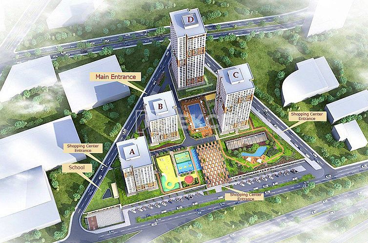 Appartement in Esenyurt