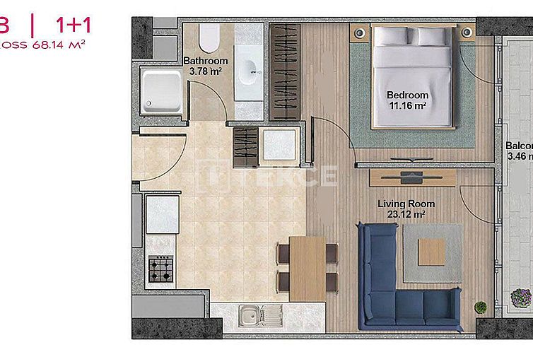 Appartement in Esenyurt