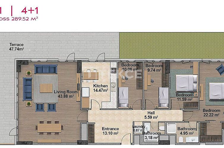 Appartement in Namık Kemal