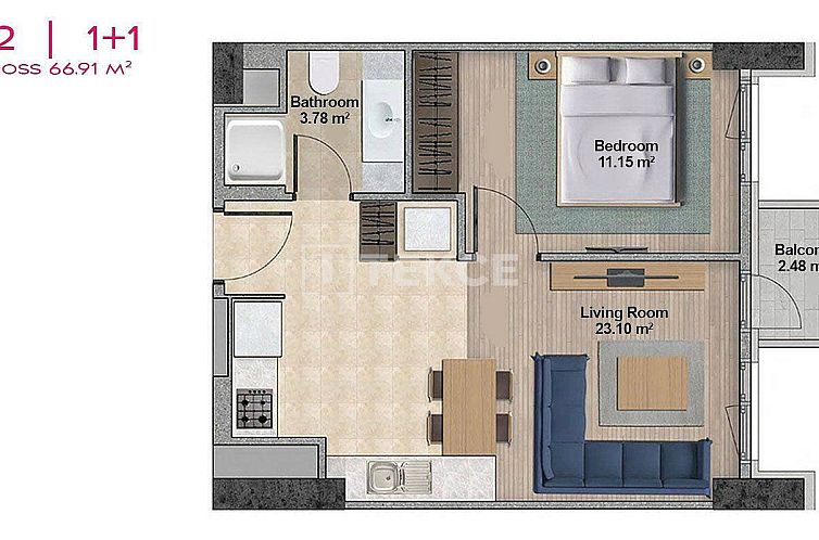 Appartement in Esenyurt
