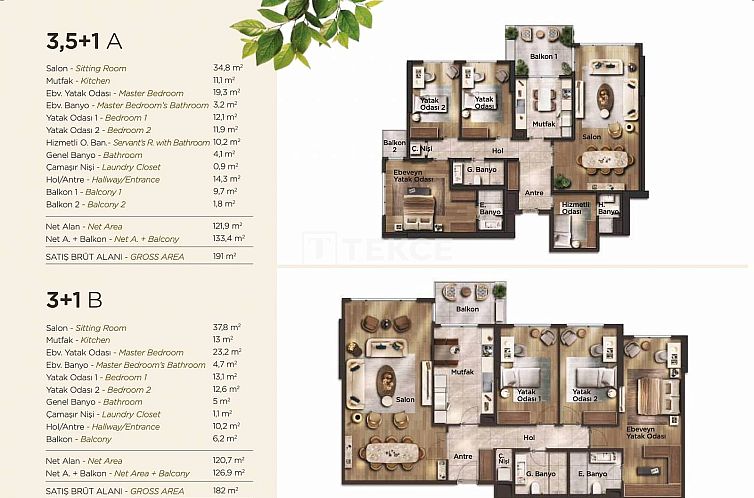 Geschakelde woning in Kavaklı