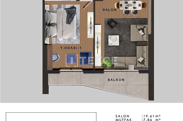 Appartement in Büyükçekmece