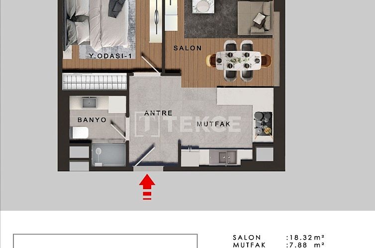 Appartement in Büyükçekmece