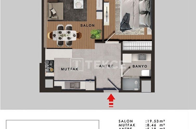 Appartement in Büyükçekmece