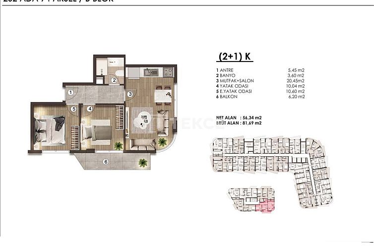 Appartement in Büyükçekmece