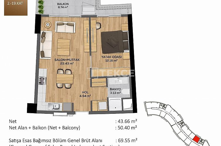 Appartement in Büyükçekmece