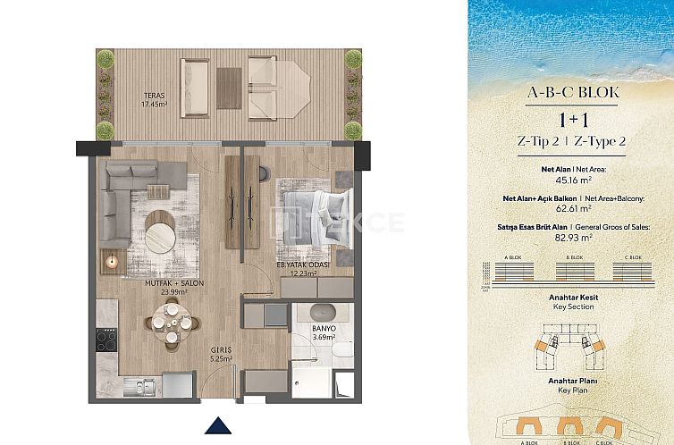 Appartement in Büyükçekmece