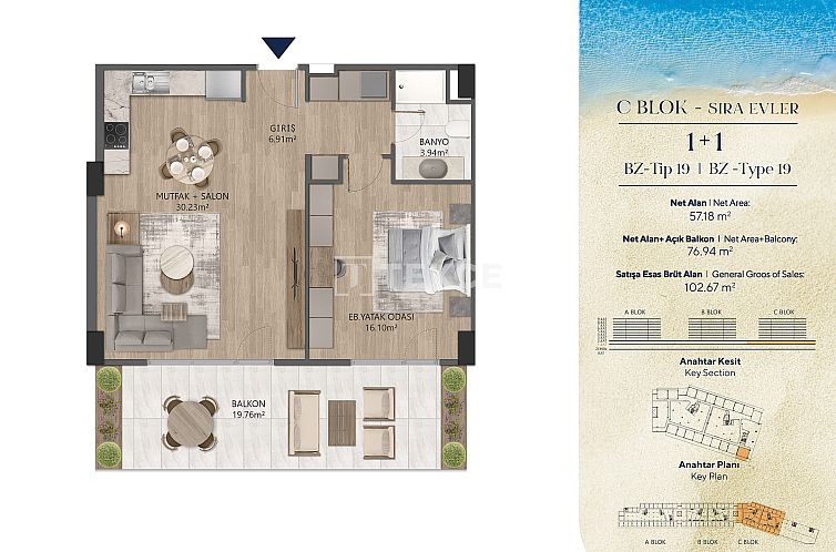 Appartement in Büyükçekmece