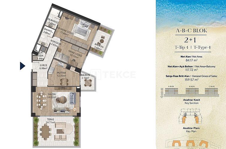 Appartement in Büyükçekmece