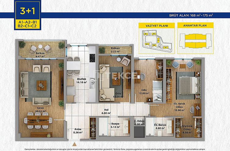 Appartement in Avcılar
