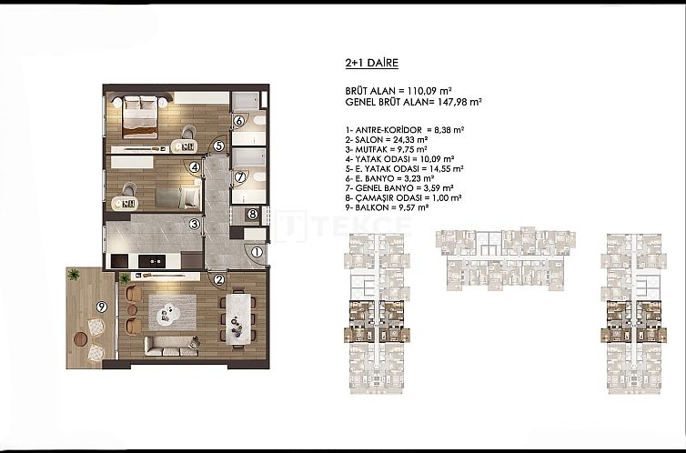 Appartement in Firuzköy