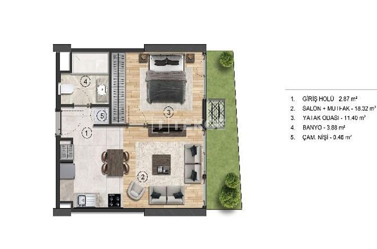 Appartement in Avcılar