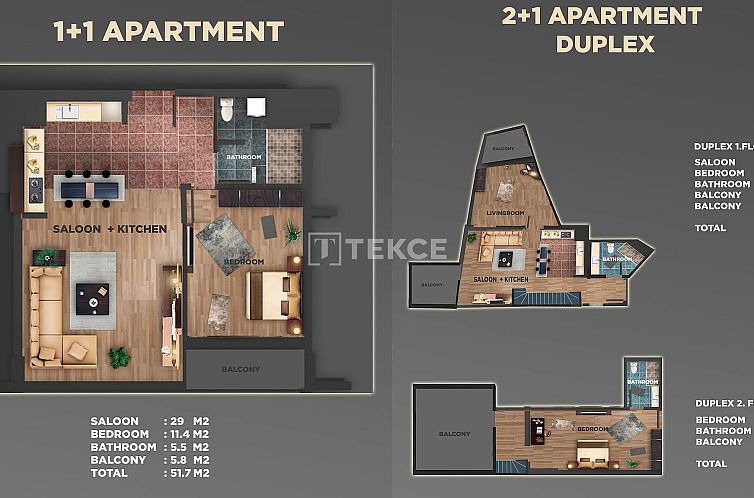 Appartement in Termal