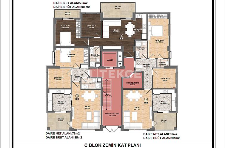 Appartement in Nilüfer