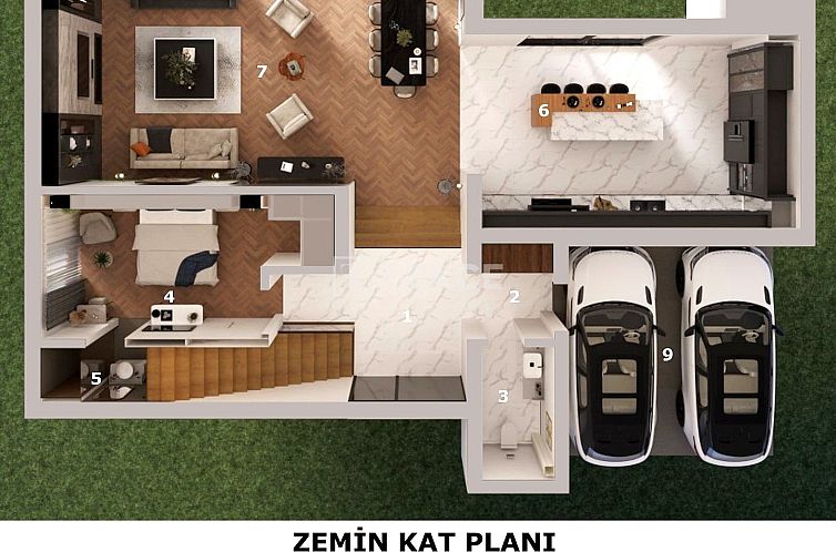 Vrijstaande woning in Mudanya