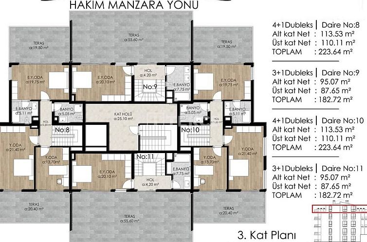 Appartement in Mudanya