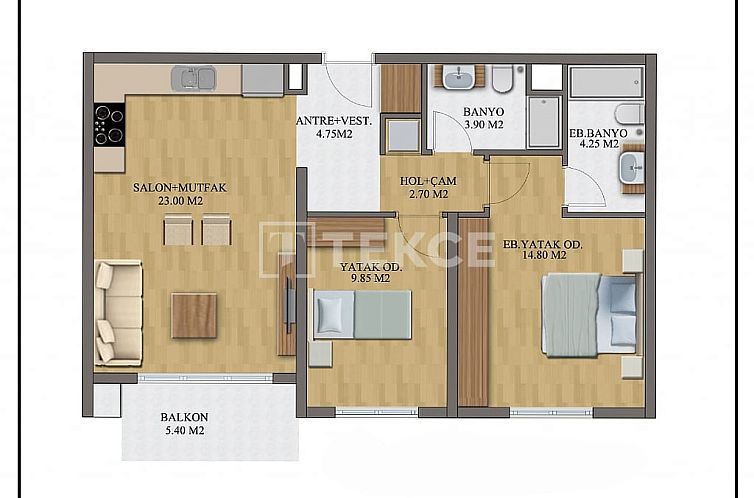 Appartement in Mudanya