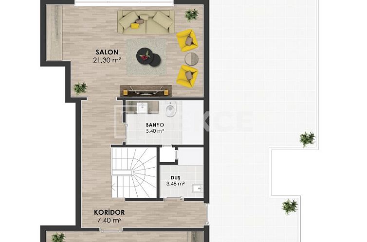 Appartement in Mudanya