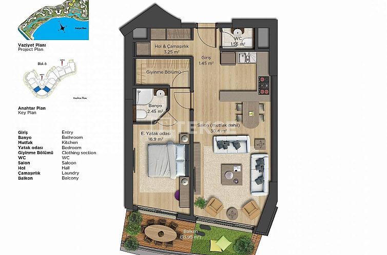 Appartement in Bakırköy