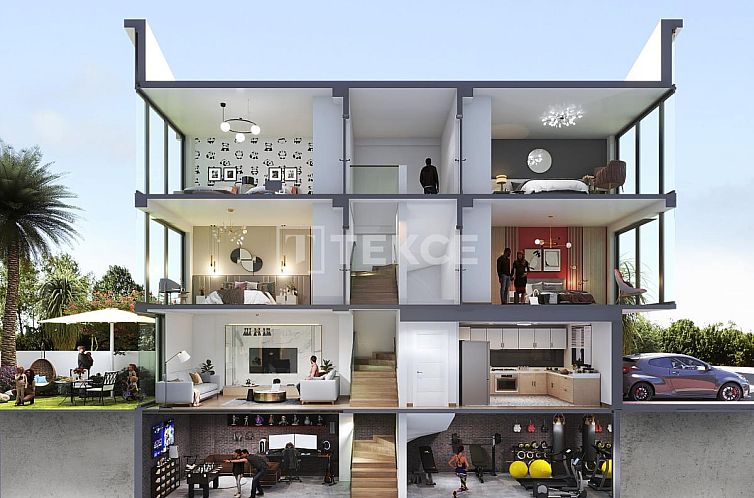 Vrijstaande woning in Başakşehir