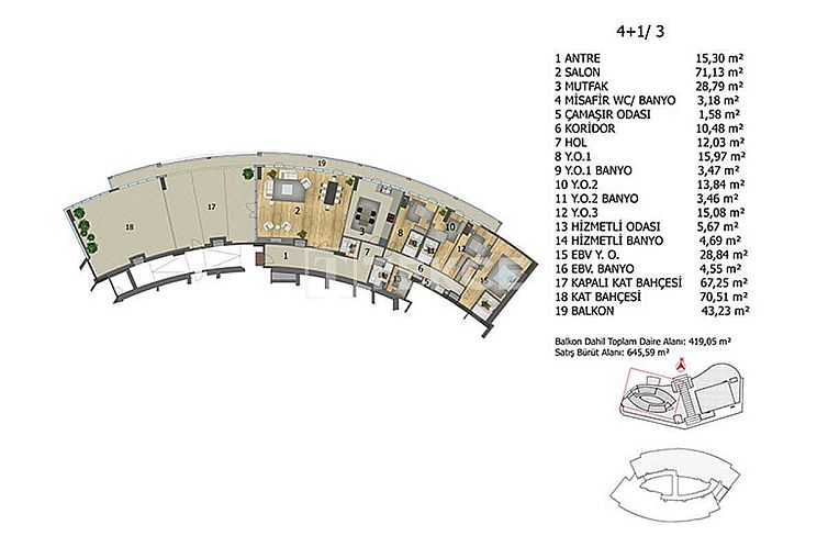 Appartement in Başakşehir