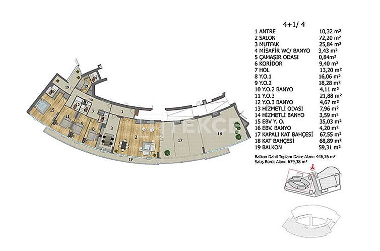 Appartement in Başakşehir