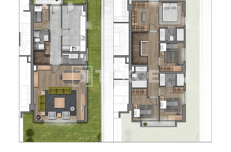 Vrijstaande woning in Başakşehir