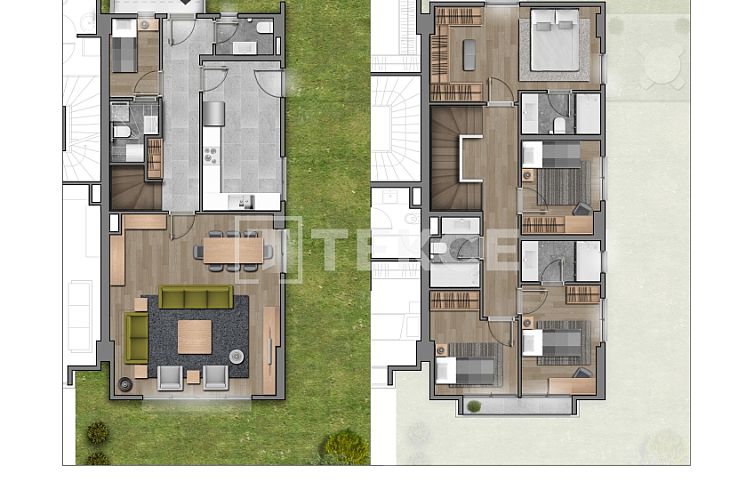 Vrijstaande woning in Başakşehir