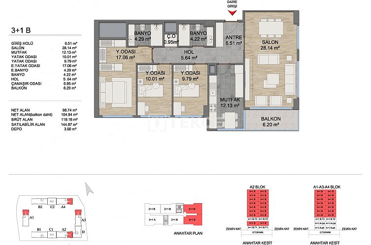 Geschakelde woning in İkitelli Osb