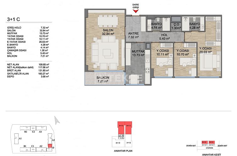 Geschakelde woning in İkitelli Osb