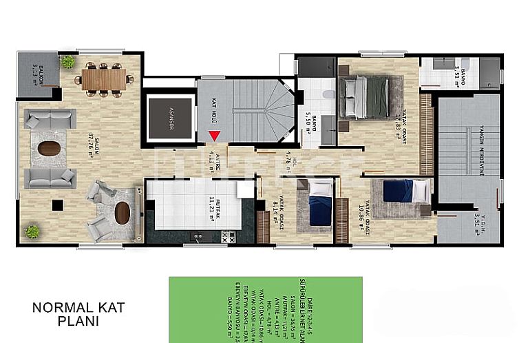 Appartement in Bostancı