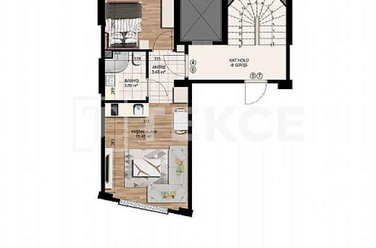Appartement in Kadıköy