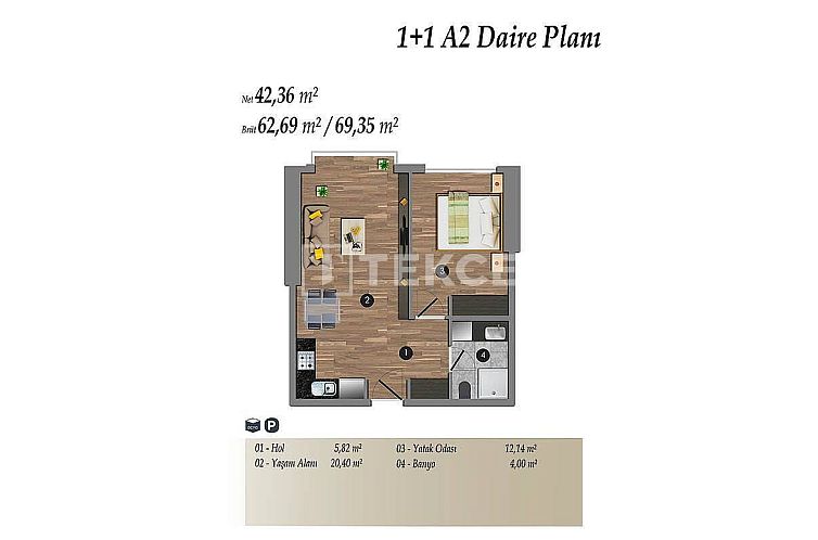 Appartement in Fikirtepe