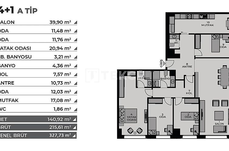 Appartement in Fikirtepe