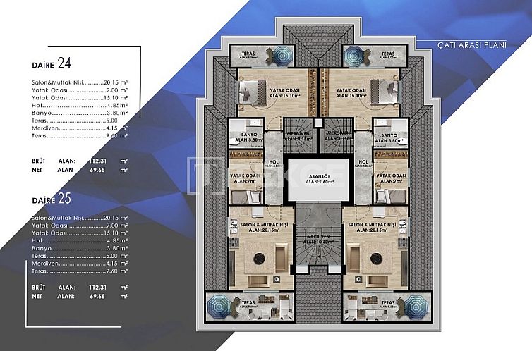 Appartement in Kadıköy