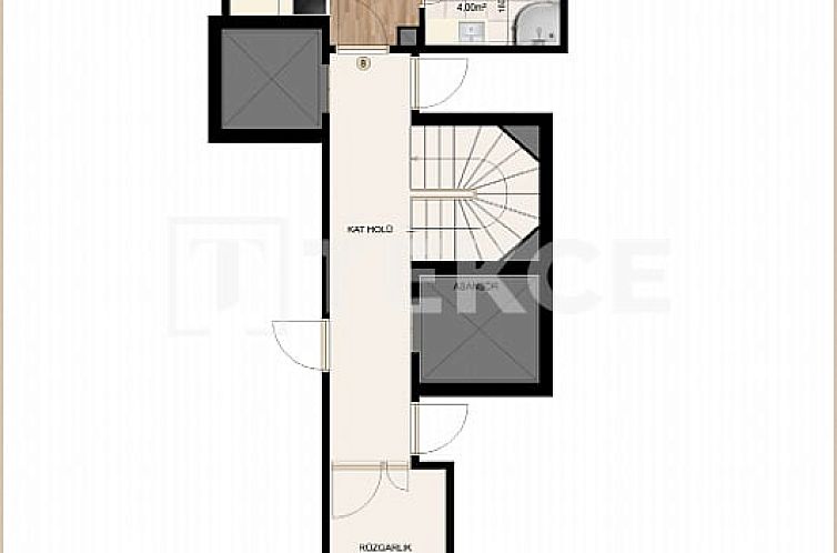 Appartement in Osmanağa