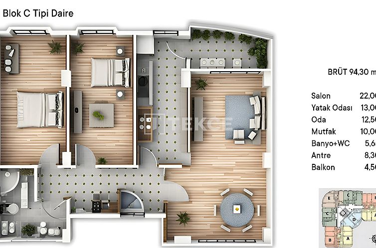 Appartement in Çınarcık