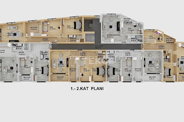 Appartement in Harmanlar
