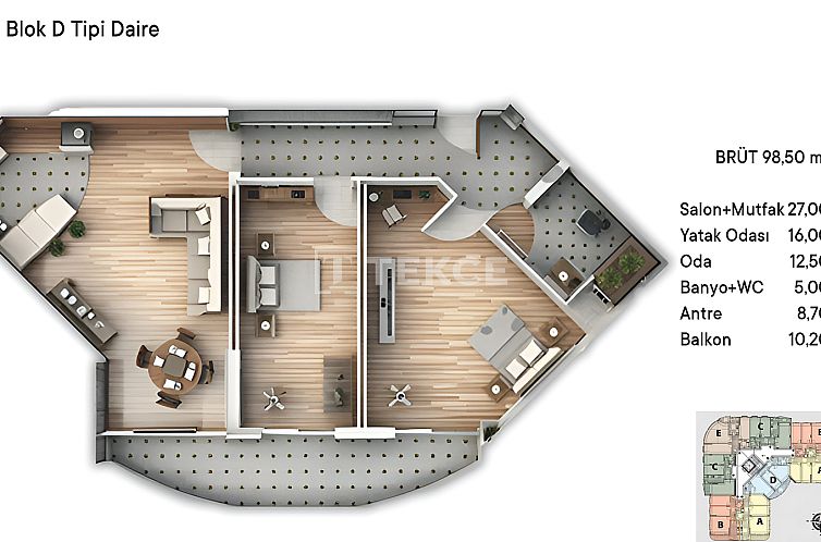 Appartement in Çınarcık