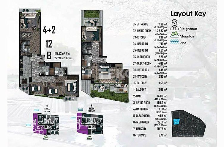 Appartement in Çınarcık