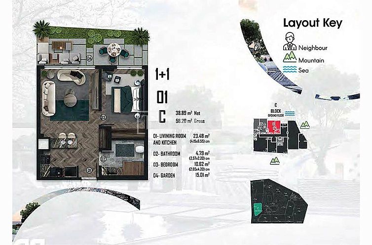 Appartement in Çınarcık