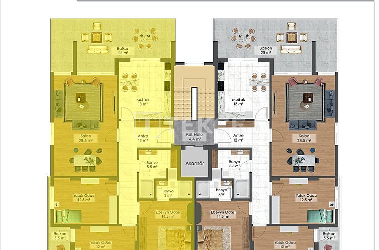 Appartement in Gemlik